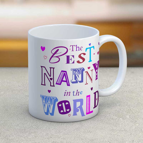 The Best Nanny in the World Mug