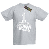 Toddler's Happy Birthday To Me Age 1 T-Shirt