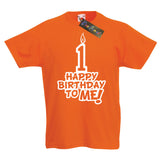 Toddler's Happy Birthday To Me Age 1 T-Shirt