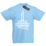 Toddler's Happy Birthday To Me Age 1 T-Shirt