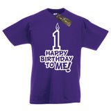 Toddler's Happy Birthday To Me Age 1 T-Shirt