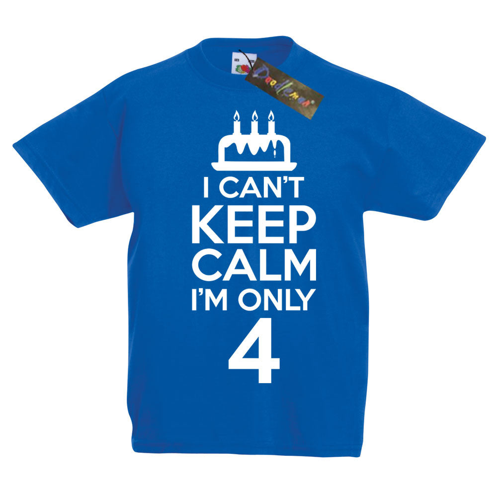 T-shirt 'Keep Calm I'm A Baker' - Homme/Femme - Marque Fruit Of The Loom - Neuf Sans étiquettes - Fabriqué Au Royaume-Uni
