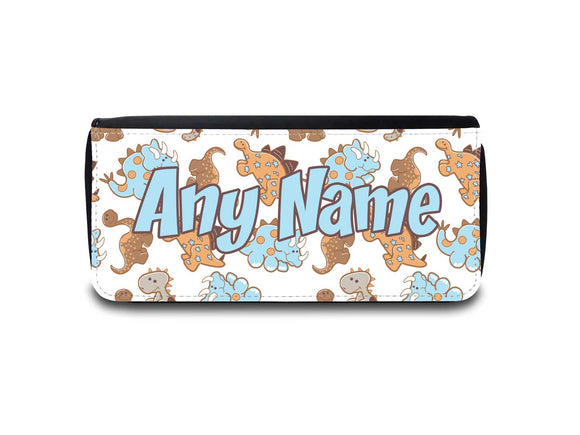 Fun Personalised Cute Dinosaur Design Pencil Case