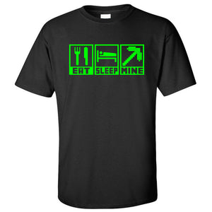 Eat Sleep Mine Child's Gaming T-shirt