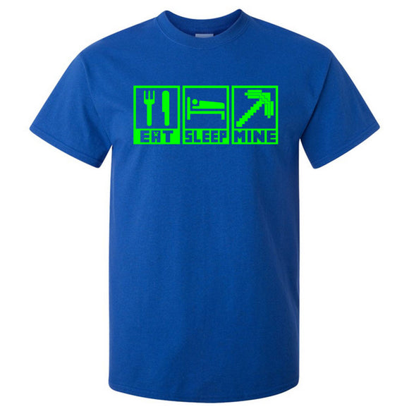Eat Sleep Mine Child's Gaming T-shirt