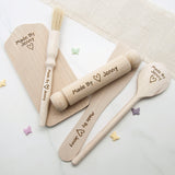 Children's Personalised Made By Baking Set