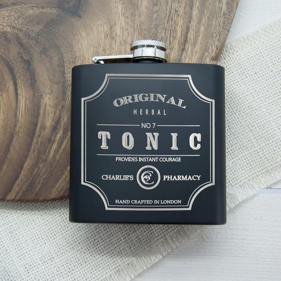 Original Tonic Personalised Hip Flask