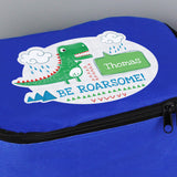 Personalised Be Roarsome Dinosaur Lunch Cool Bag