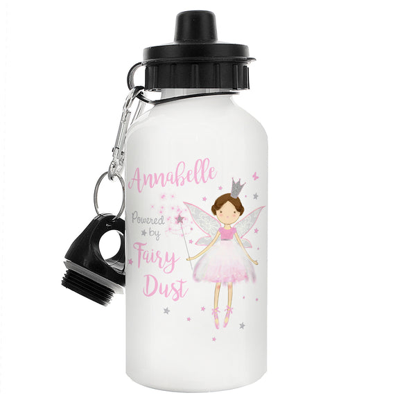 Girls Fairy Princess Personalised Drinks Bottle Gift