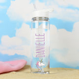 Unicorn Gift Personalised Unicorn Drinks Bottle