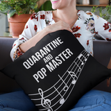 PopMaster Cushion Music Themed Quarantine and PopMaster Throw Cushion