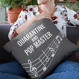 PopMaster Cushion Music Themed Quarantine and PopMaster Throw Cushion