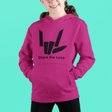 Share The Love ~ Sharer Kids Children's Girls and Boys Hoodie