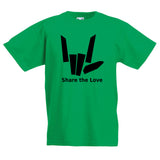 Share The Love Child's Sharer Logo T-Shirt