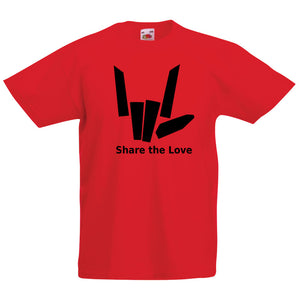 Share The Love Child's Sharer Logo T-Shirt