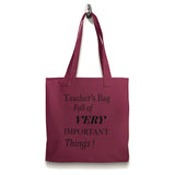 Teacher's Bag Fun Tote Shopping Bag