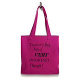 Teacher's Bag Fun Tote Shopping Bag