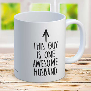 One Awesome Husband Funny Coffee Mug