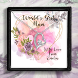 World's Best Mum Eternal Heart Necklace