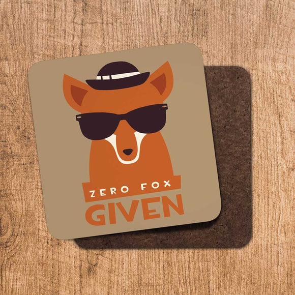Zero Fox Given Coaster