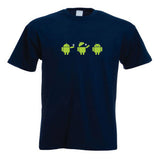 Android Eating Apple Fun T-Shirt