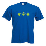 Android Eating Apple Fun T-Shirt