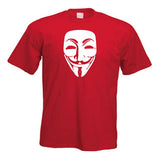 Anonymous V For Vendetta Guy Fawkes Mask T Shirt