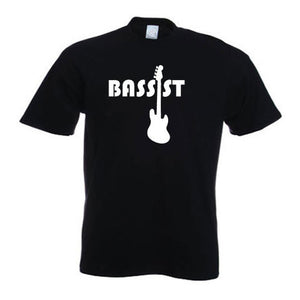 Bassist Guitar Motif T-Shirt