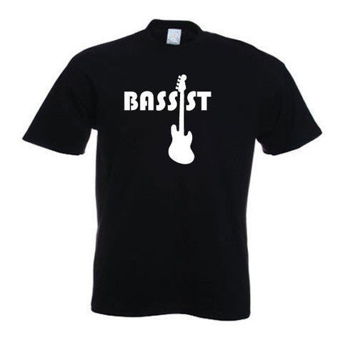 Bassist Guitar Motif T-Shirt