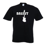 Bassist Guitar Motif T-Shirt