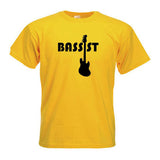 Bassist Guitar Motif T-Shirt