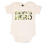 Daddy's Hero Boys Baby Vest