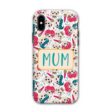 Fun Popstar Cats Mum Tuff Phone Case