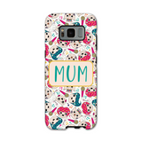 Fun Popstar Cats Mum Tuff Phone Case