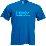 Eat Sleep Plaster Motif T-Shirt