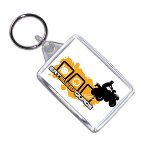 Eat Sleep Quads Quad Bike Keyring