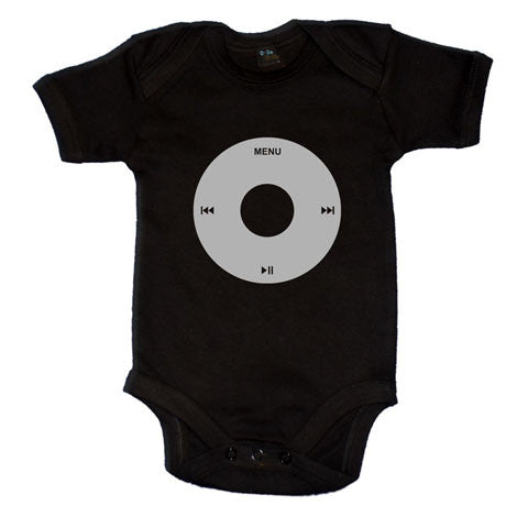 Fun iPod Button Themed Baby Vest