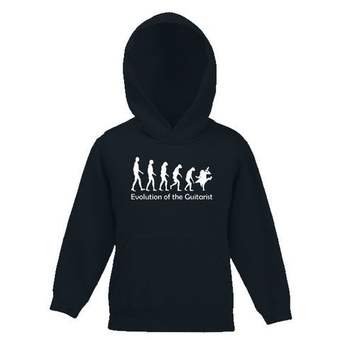 Evolution of the Guitarist Motif Childs Hooded Top