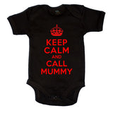 Keep Calm And Call Mummy Boys Baby Vest