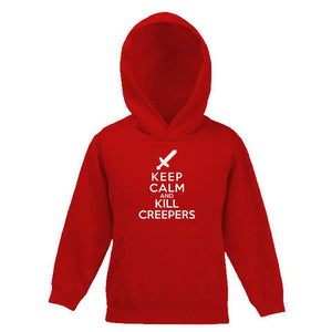 Keep Calm and Kill Creepers Child's Hooded Top