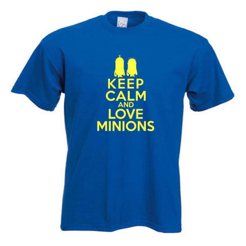 Keep Calm And Love Minions Child's T-Shirt