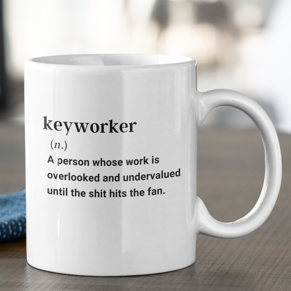 Key Worker Gift Mug Definition Of A Keyworker Fun Gift