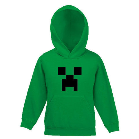 Minecraft Creeper Child's Hooded Top