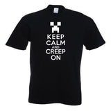 Minecraft Keep Calm And Creep On Child's T-Shirt