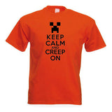 Minecraft Keep Calm And Creep On Child's T-Shirt