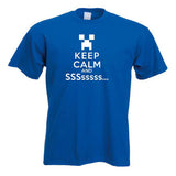 Minecraft Keep Calm And SSSsssss Child's T-Shirt