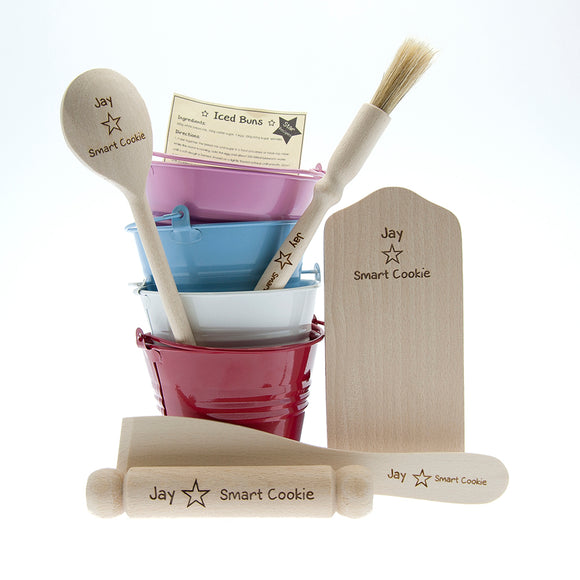 Children's Personalised Smart Cookie Baking Set