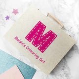 Children's Personalised Colouring Box Set