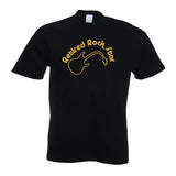 Retired Rock Star Fun Motif T-Shirt