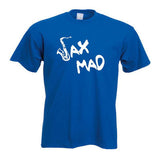 Sax Mad Saxophone Motif T-Shirt